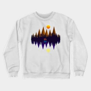 Mountain bear Crewneck Sweatshirt